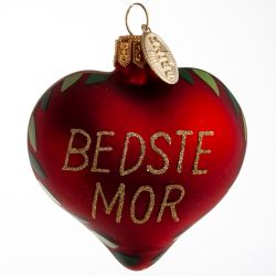 Bedstemor hjerte - Julepynt - Brink Nordic