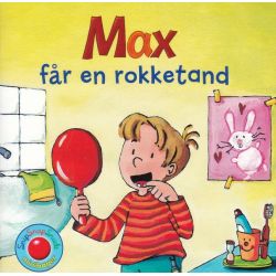 Max får en rokketand - Snip Snap Snude bog - Forlaget Bolden