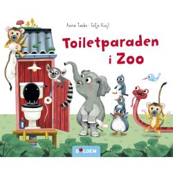 Toiletparaden i ZOO - Papbog - Forlaget Bolden