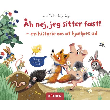 Åh nej, jeg sitter fast! - Papbog - Forlaget Bolden