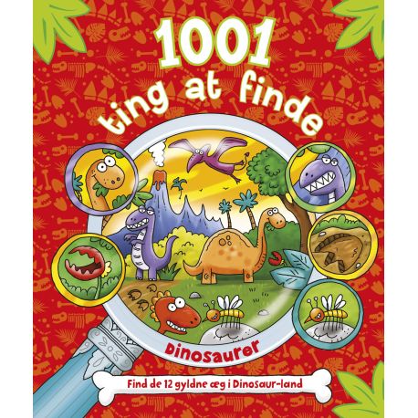 1001 ting at finde: Dinosaurer - Bog - Forlaget Bolden