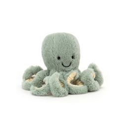 Ocean Odyssey Blæksprutte - Bamse 14 cm - Jellycat