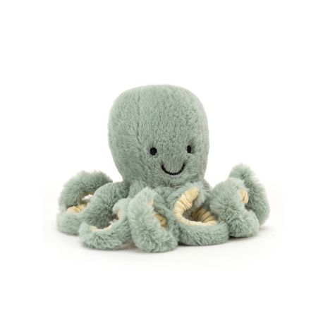 Ocean Odyssey Blæksprutte - Bamse 14 cm - Jellycat