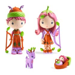 Lily & Sylvestre - Tinyly figur - Djeco