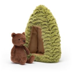 Bjørn - Forest Fauna bamse 19 cm - Jellycat