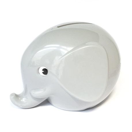 Norsu grå elefant sparebøsse - Mini