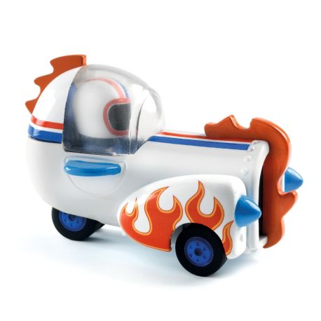 Astro Rocket - Crazy Motors Bil (3-9 år) - Djeco