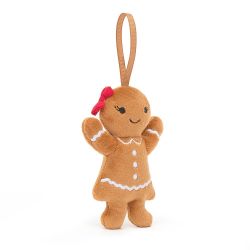 Ruby Peberkagedame - Festive Folly bamse til ophæng 10 cm - Jellycat