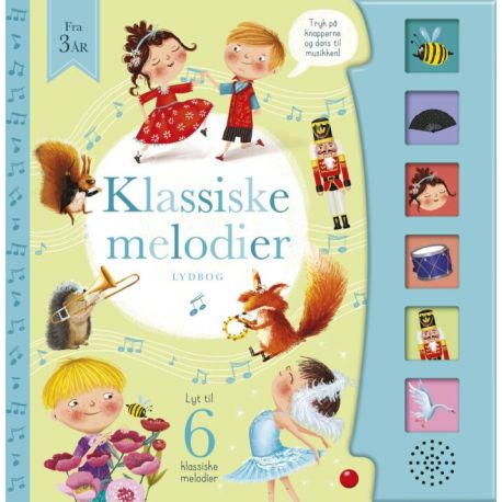 Klassiske melodier - Papbog med 6 melodier - Forlaget Bolden