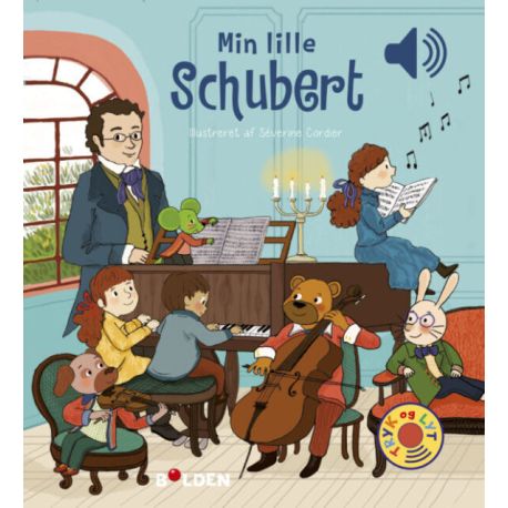 Min lille Schubert – Bog med klassisk musik - Forlaget Bolden