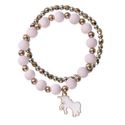 2 stk. Unicorn dreams armbånd - Great Pretenders