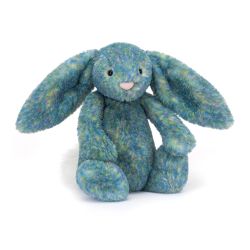 Azure Luxe Kanin - Mellem Bashful bamse 31 cm - Jellycat