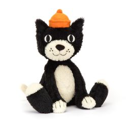 Jellycat Logo kat - Mellem bamse 32 cm