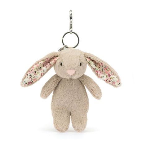 Blossom Beige Bashful kanin - Vedhæng til taske 17 cm