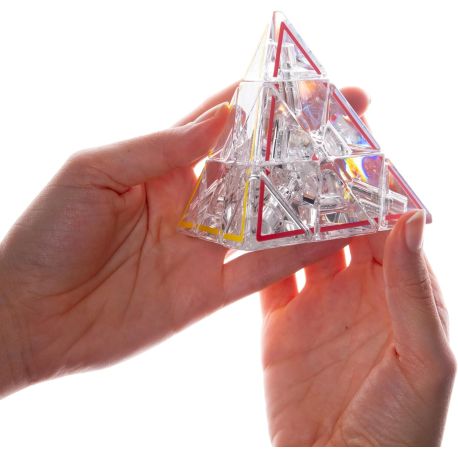 Pyraminx Crystal - Hjernevrider pyramide (9-99 år)