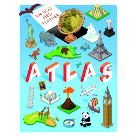 Atlas – En stor bog med flapper (3-8 år)