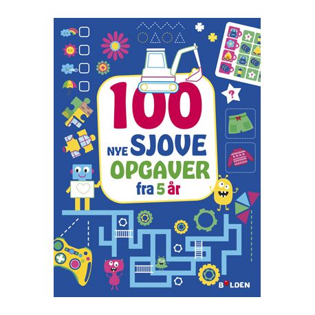 100 nye sjove opgaver - Aktivitetsbog (5-6 år)