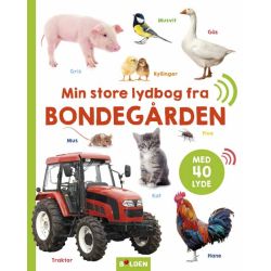 Min store lydbog fra bondegården - 40 lyde (2-5 år)