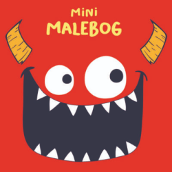 Glad monster - Mini malebog