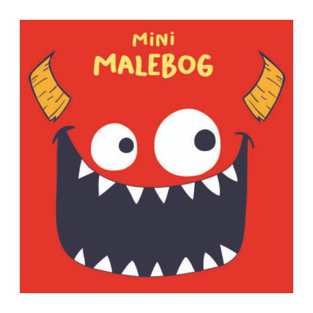 Glad monster - Mini malebog