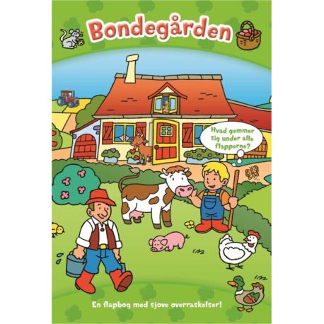 Bondegården - Den store flapbog (3-5 år)