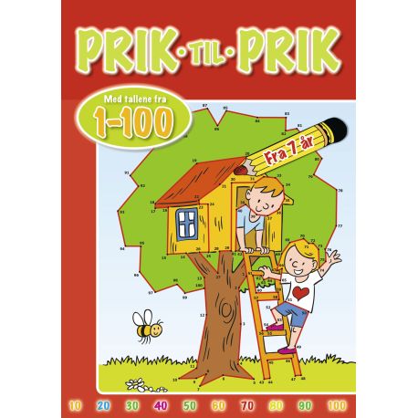 Tallene fra 1-100 - Prik til Prik (7-10 år)