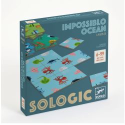 Impossiblo Ocean - Hjernevrid spil med 4 puslespil (6-99 år)