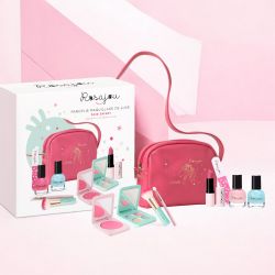 Makeup-set med sminke & neglelak til børn - Pink Luxury