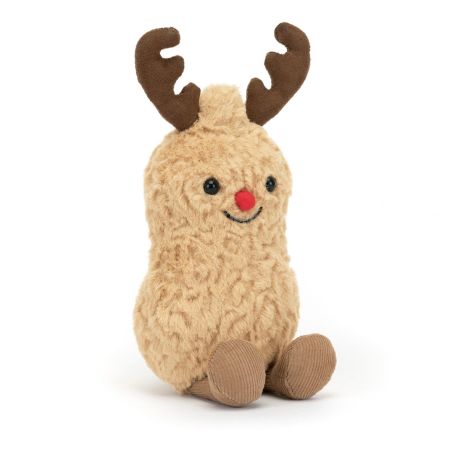 Peanut rensdyr - Amuseables julebamse 16 cm