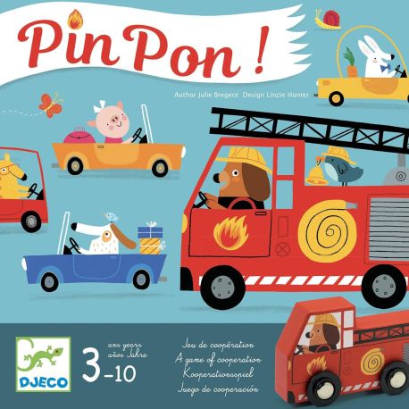 Pin Pon! - Samarbejdsspil (3-6 år) - Djeco