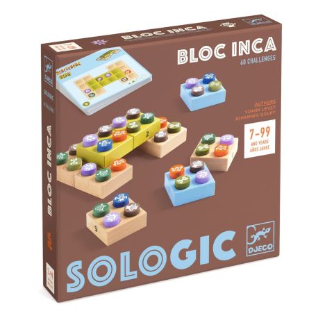 Bloc Inca - Hjernevrid spil 60 udfordringer (7-99 år)