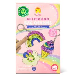 Glitter Pop - Lav nøgleringe & taskepynt med Bio glitter (5-9 år)