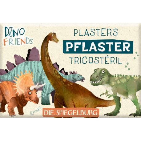 Dinosaur plastre (10 stk.)