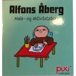 Alfons Åberg - Lysegrøn male & aktivitetsbog - Pixi bog