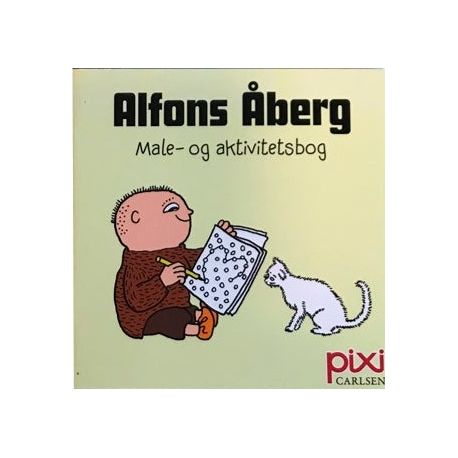 Alfons Åberg - Creme male & aktivitetsbog - Pixi bog