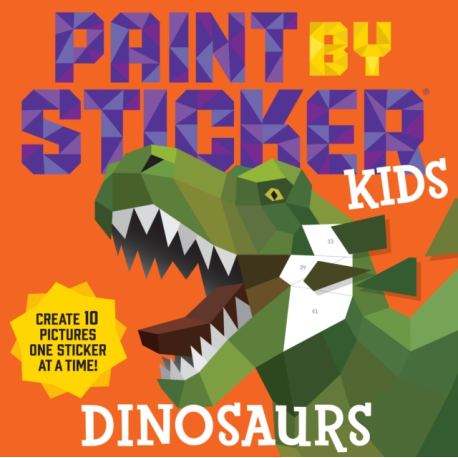 Dinosaurer - Paint By Stickers (5-8 år)