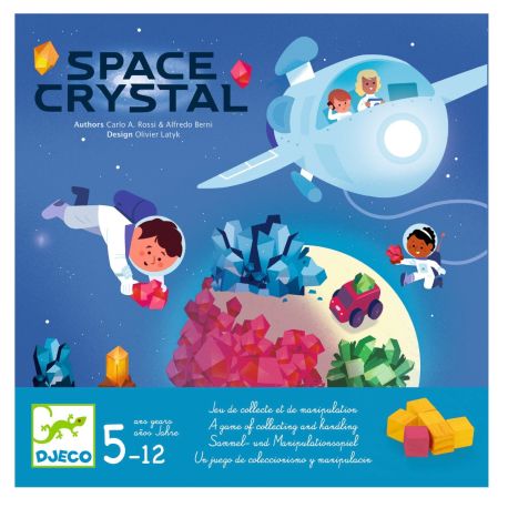 Space Crystal - Samle & Manipulationsspil (5-12 år)