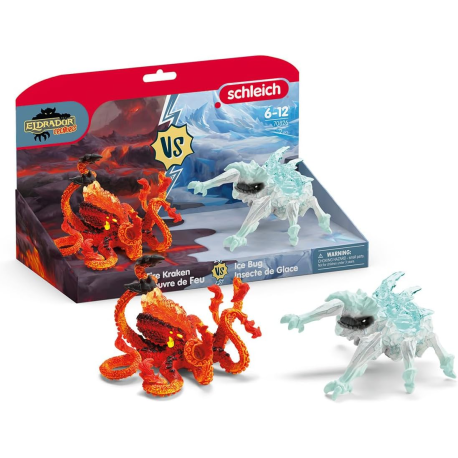 Ice Bug & Fire Kraken - Eldrador figurer