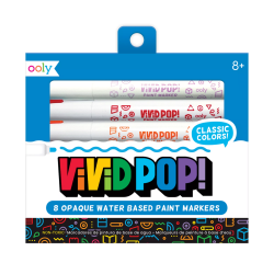 Vivid Pop - 8 vandbaserede paint markers